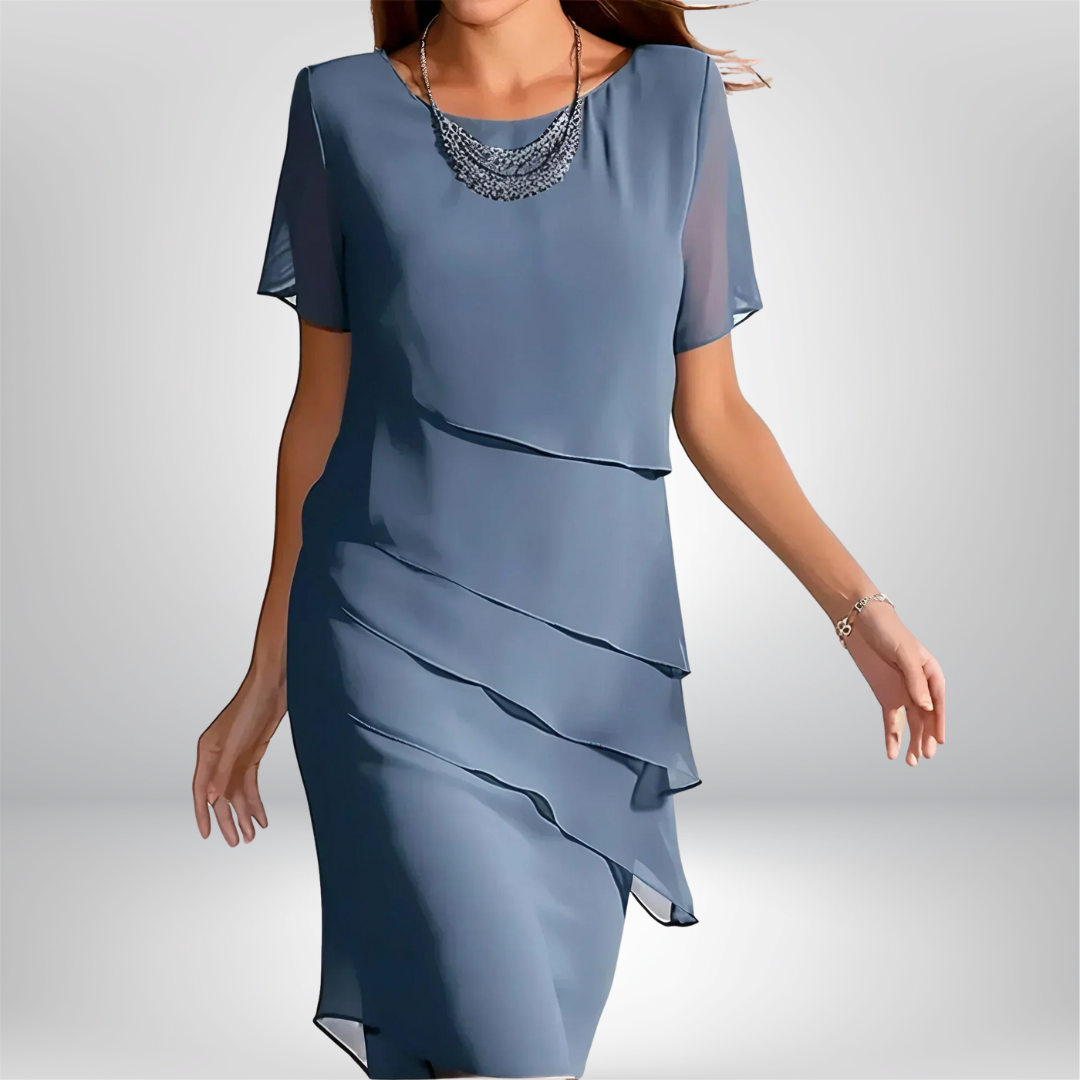 NOORÉ | Elegant Dress with Flattering Layering