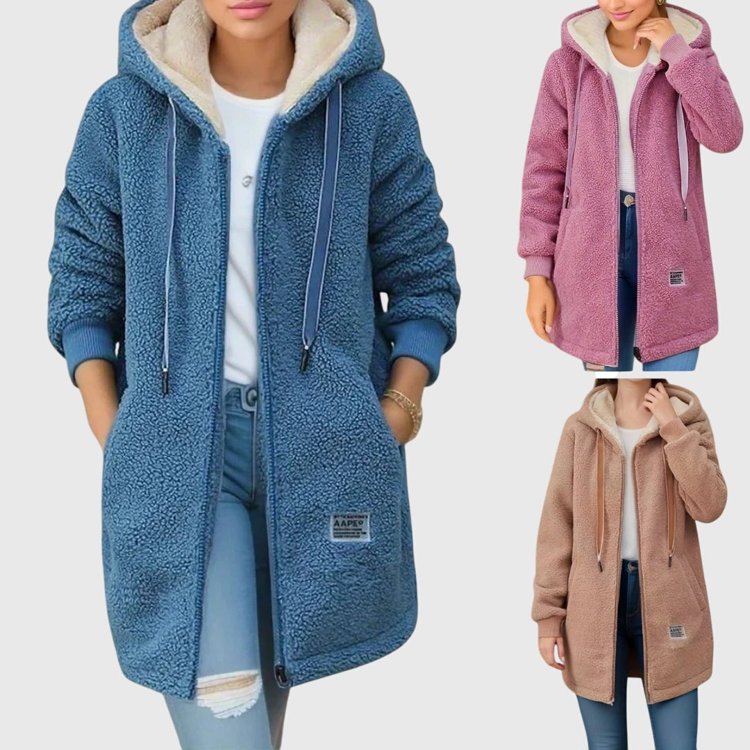 ELENA | Warm Fleece Jacket with Comfortable Fit and Casual Elegance