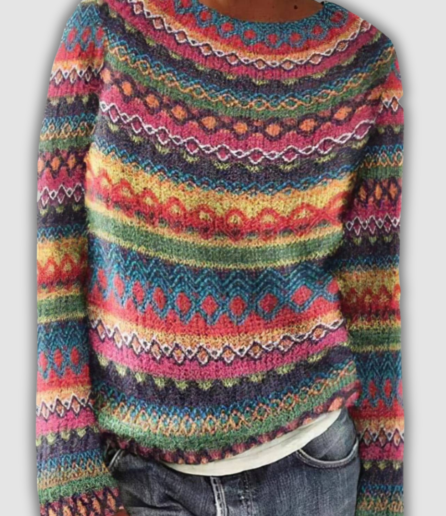 Van Loren Mode™ – Retro Dalia Sweater