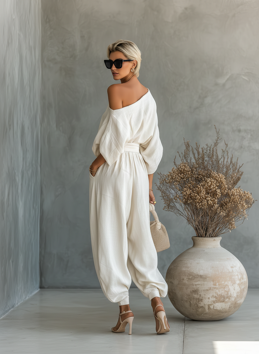 Off-Shoulder Set