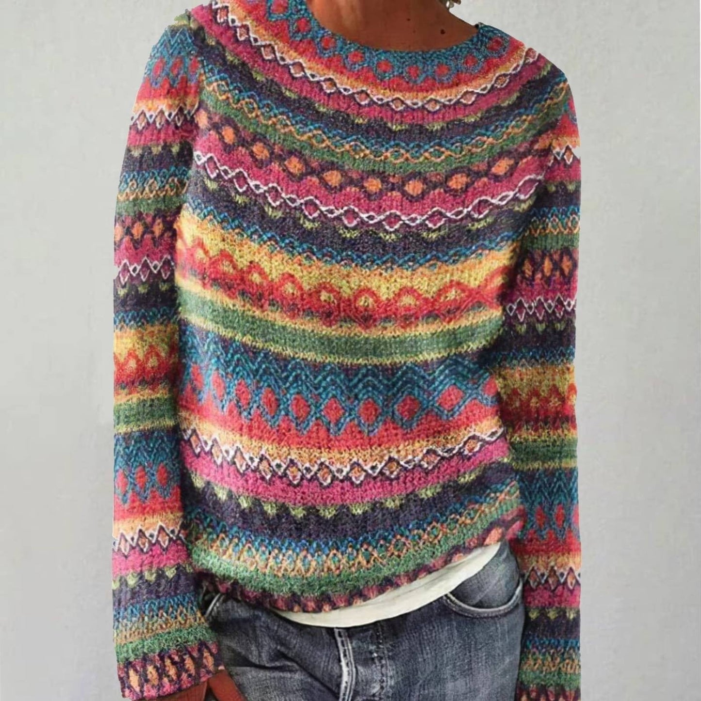 Emma™ - Retro Cozy Sweater