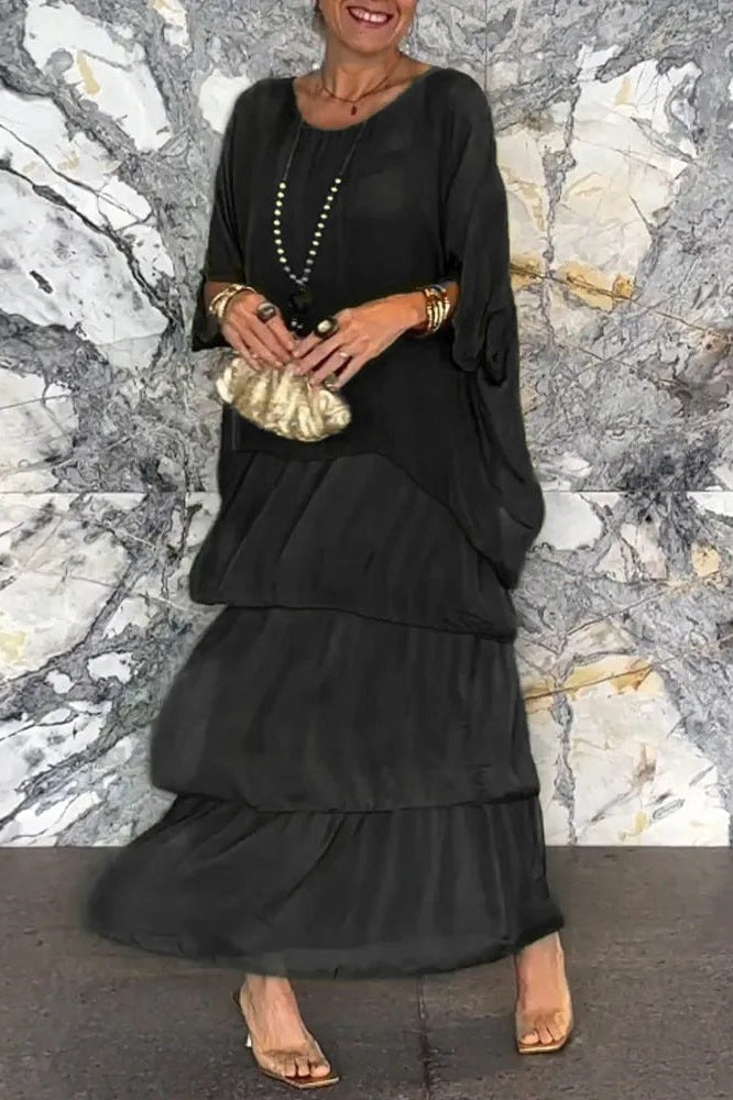 Capa Nora Dress - Black