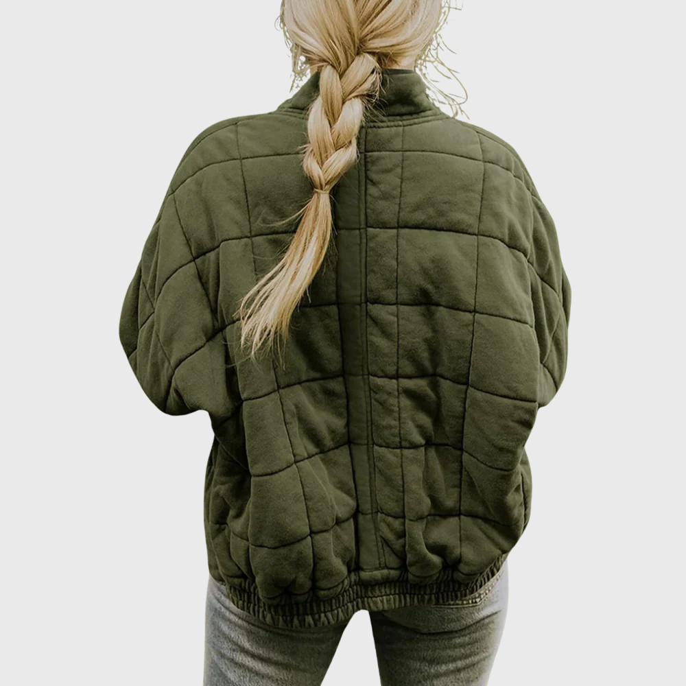 Josiane | Quilted jacket with an elegant oversized fit