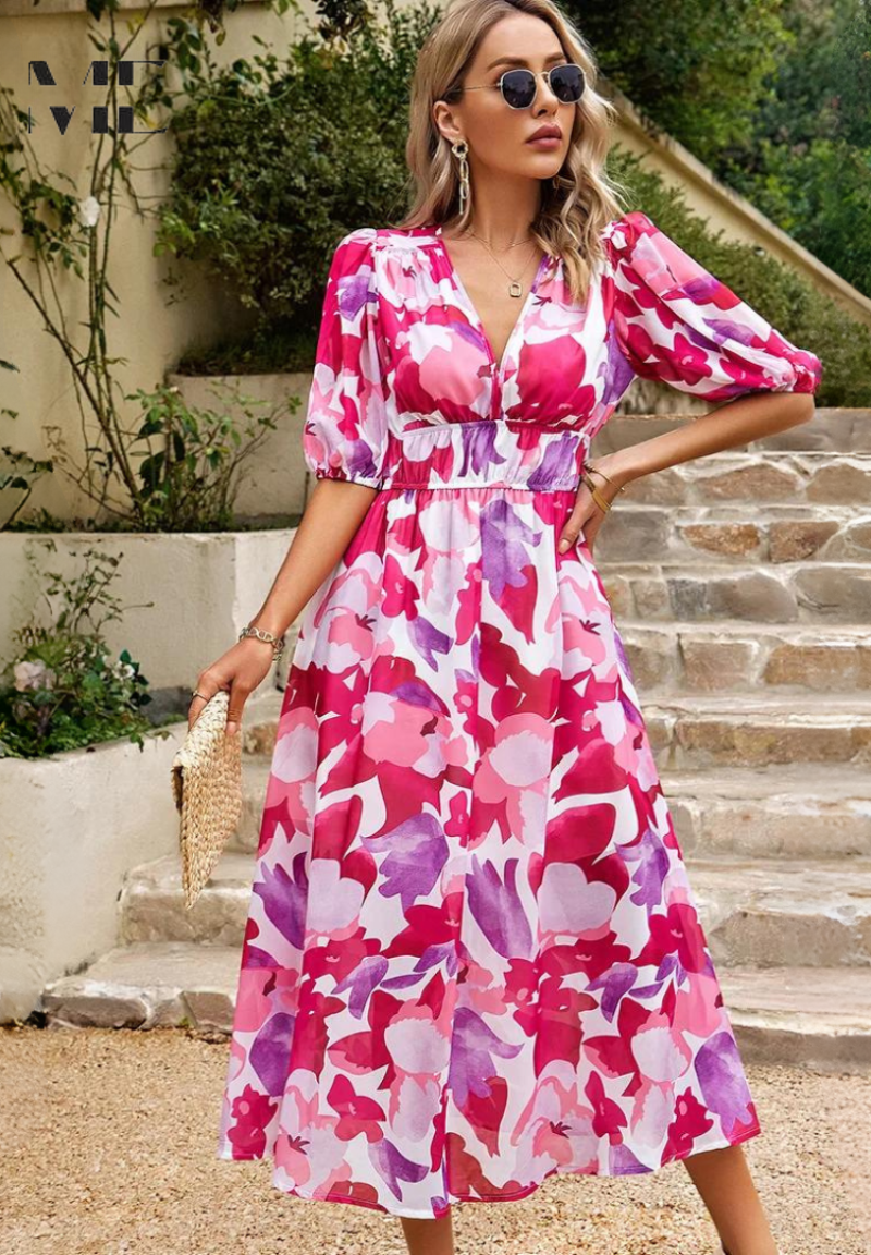ELENA | Women's Shaping Dress with Tummy Control and Lively Style for Every Season