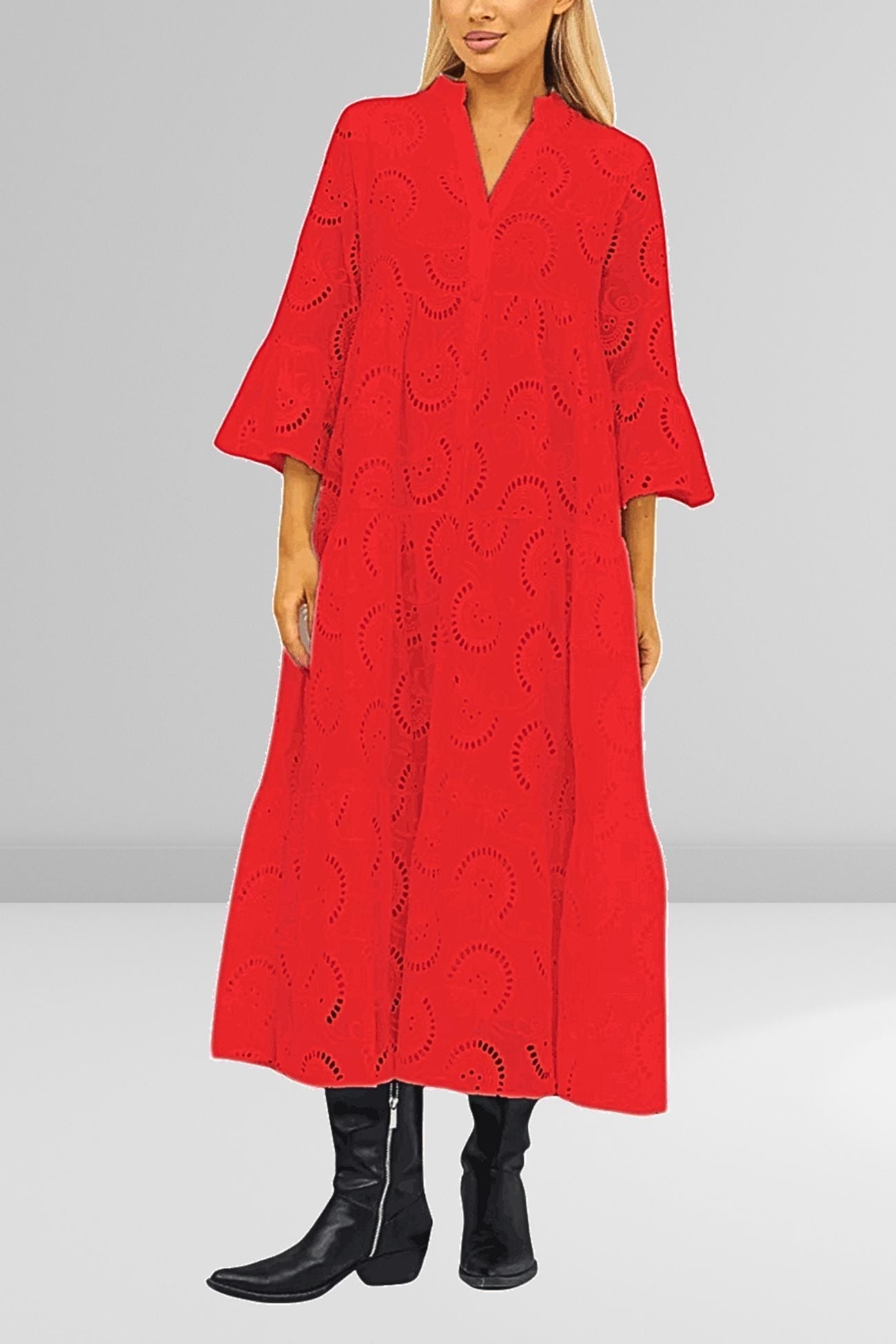 Rita | Long dress with elegant style and everyday comfort for summer and informal occasions