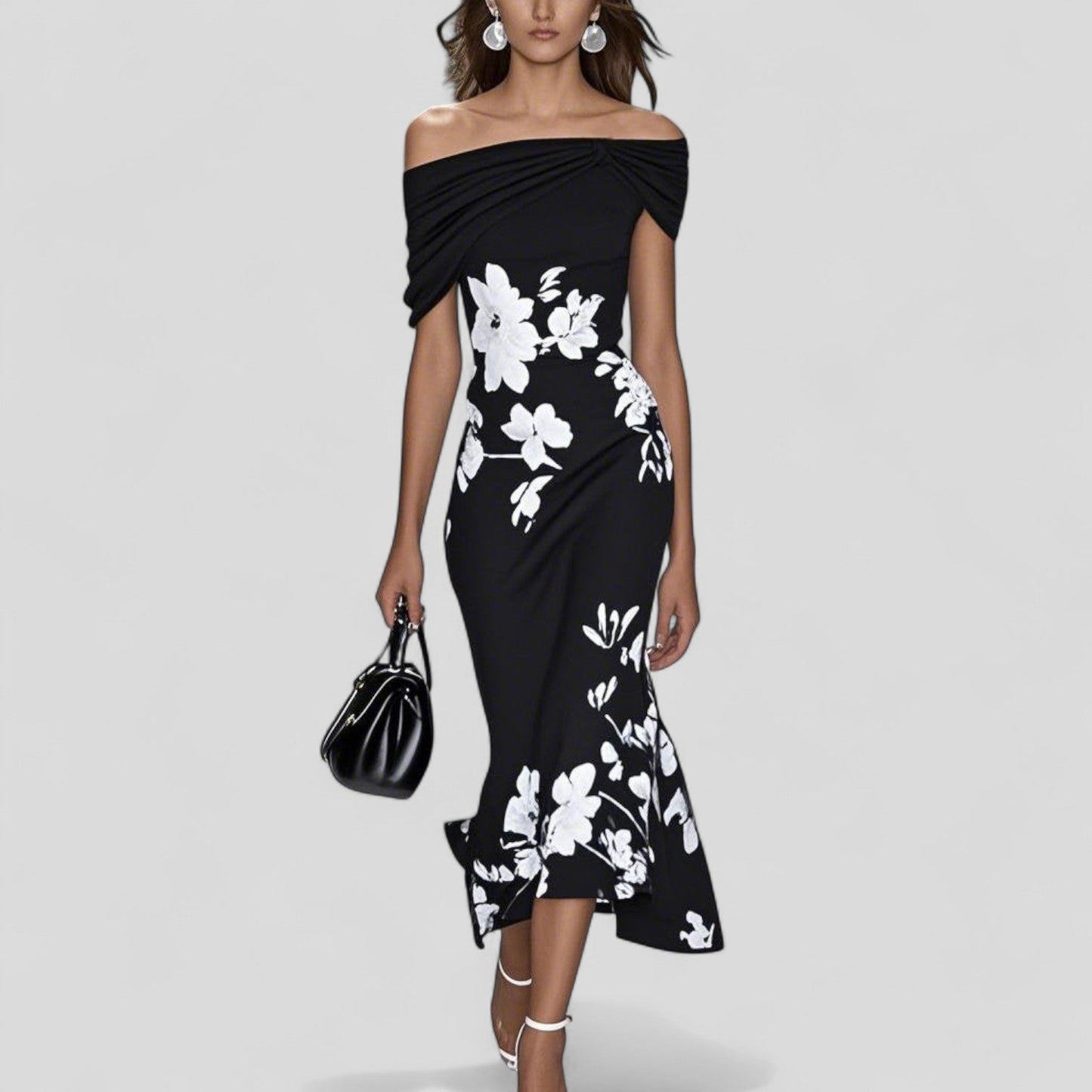 ISABRUNEL | Elegant Midi Dress