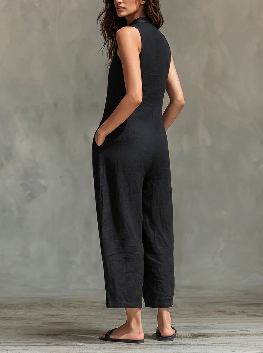 Lotte || Minimalist Sleeveless Jumpsuit