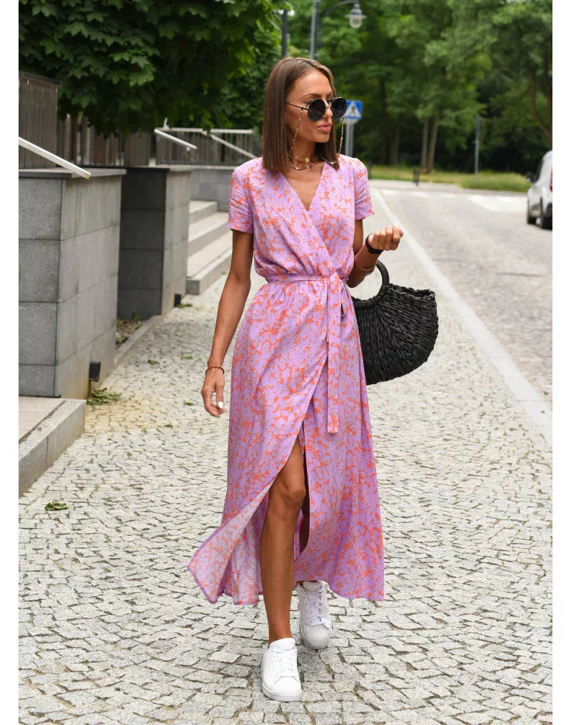 YARA | Elegant Wrap Dress with Flattering Fit