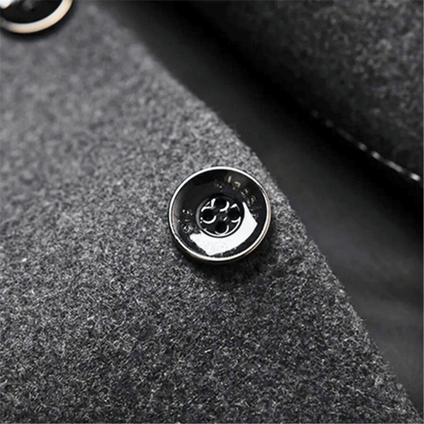 DAAN | Men's Slim Fit Jacket with Mandarin Collar and Timeless Elegance for Cold Days