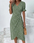 Sophie | Elegant and Comfortable Midi Dress with Floral Print