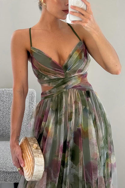 GISELLE | Chiffon Maxi Dress