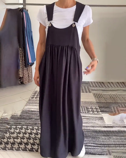 CAMILLE | Casual-Chic Sleeveless Flowing Dress