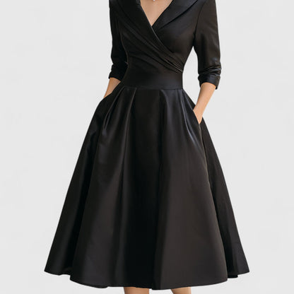 Teresa™ | Midi dress with an elegant cut and a flattering silhouette