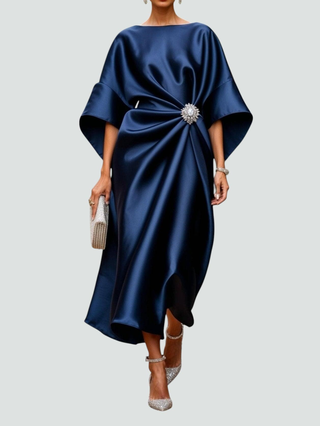 GABRIELLA | Long Evening Dress with Luxury Detail and Timeless Elegance