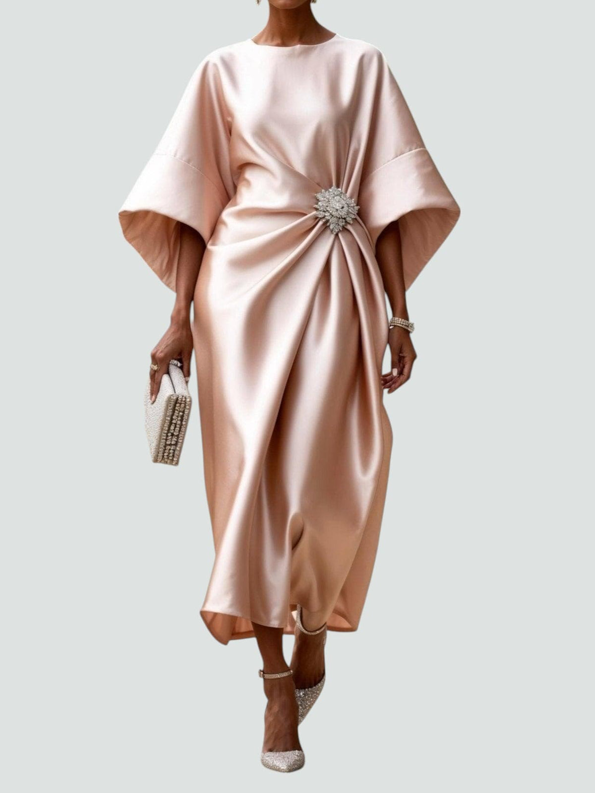 GABRIELLA | Long Evening Dress with Luxury Detail and Timeless Elegance