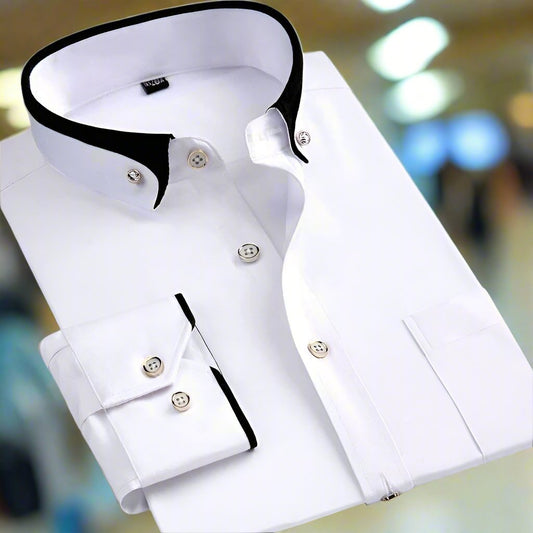Adalbert | Classic Cotton Long Sleeve Shirt