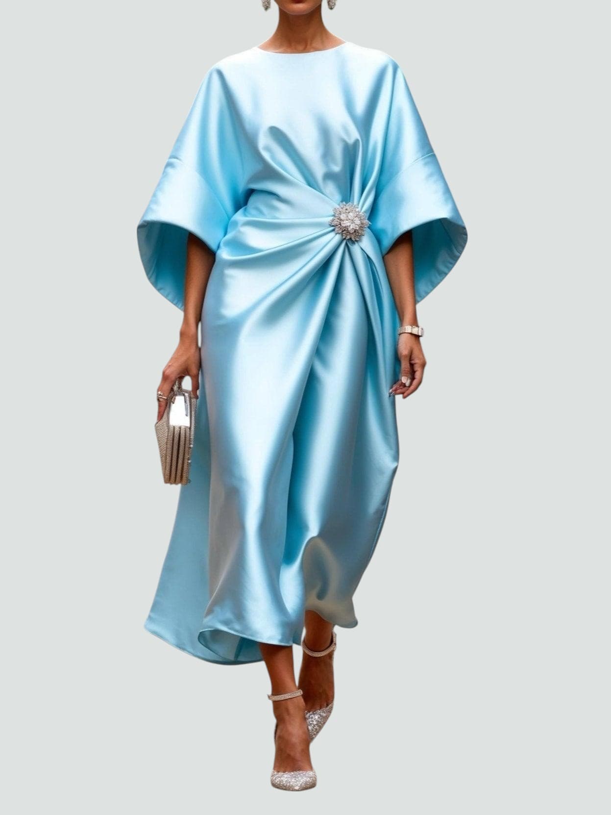 GABRIELLA | Long Evening Dress with Luxury Detail and Timeless Elegance
