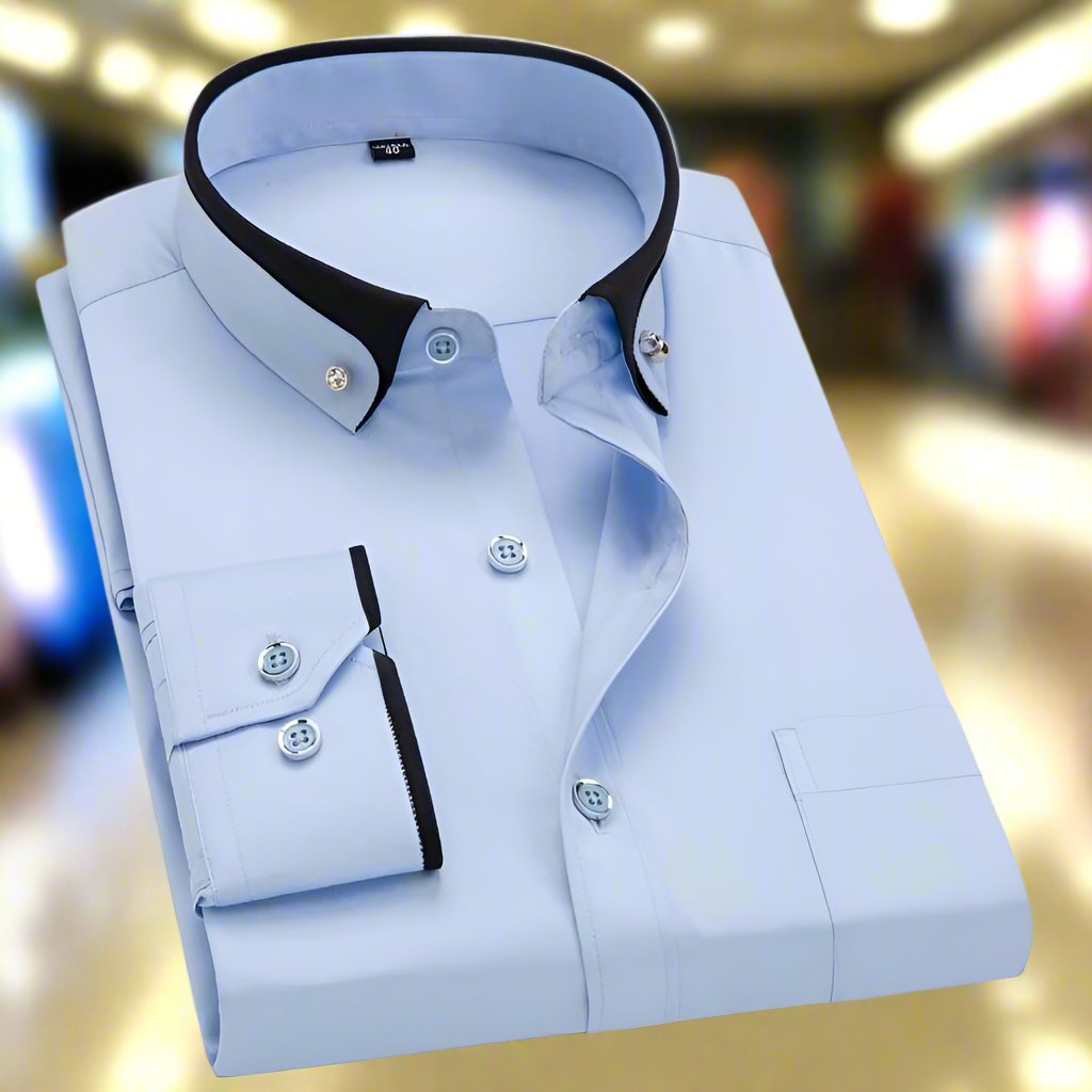 Adalbert | Classic Cotton Long Sleeve Shirt