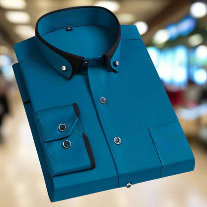 Adalbert | Classic Cotton Long Sleeve Shirt