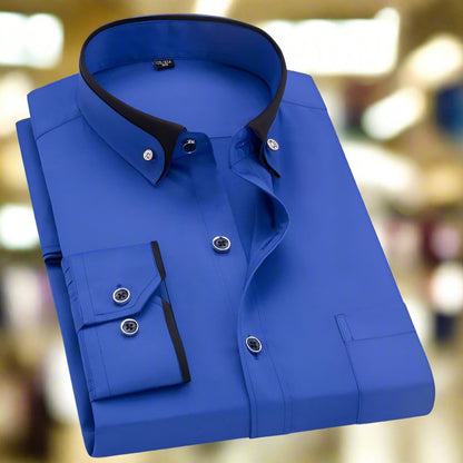 Adalbert | Classic Cotton Long Sleeve Shirt