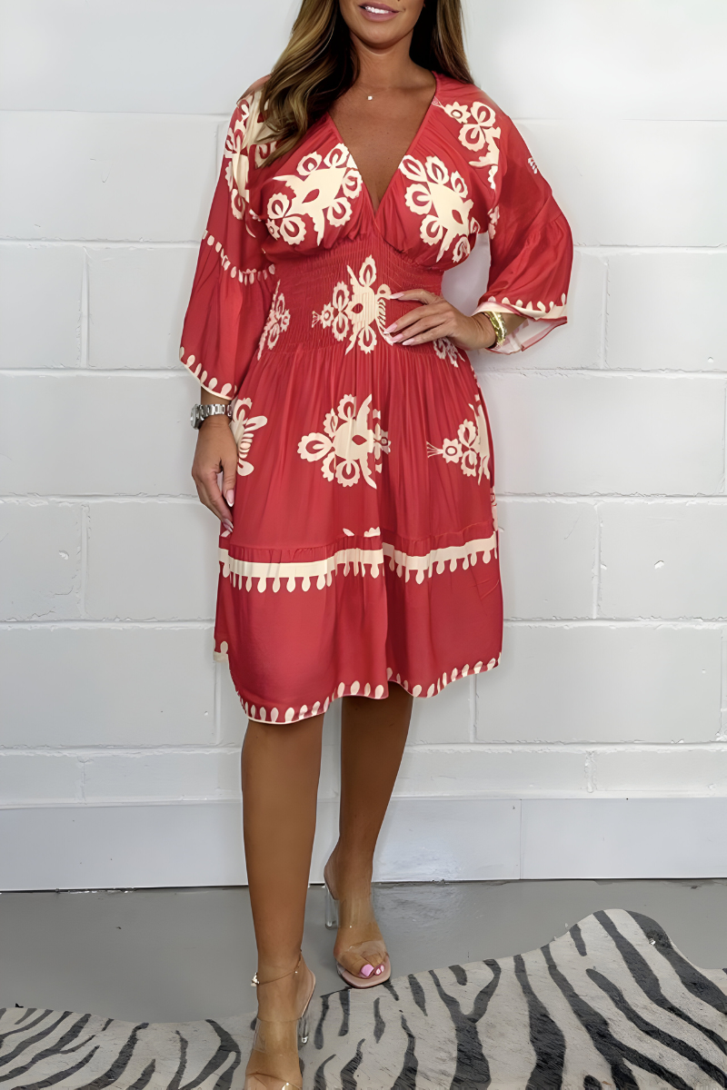 IVY™ | Boho Dress Midi Effortless Grace & Style
