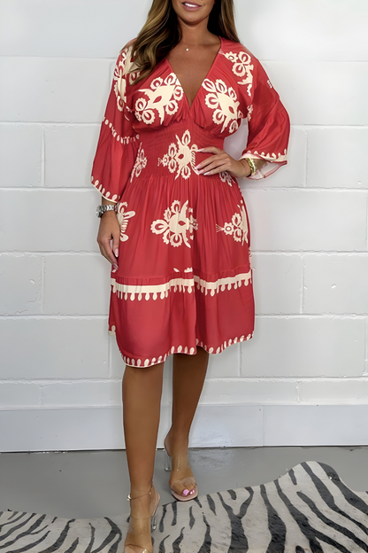 IVY™ | Boho Dress Midi Effortless Grace & Style