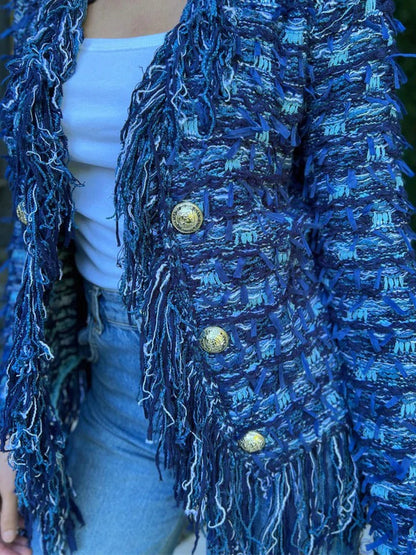 GABRIELLA | Elegant Jacket with Fringes, New Trend for a Refined Style and Daily Comfort