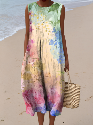 Vera™ Floral Midi Dress