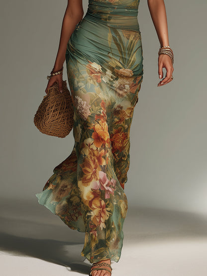 Shea | Floral Maxi Dress