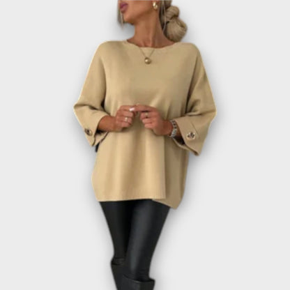 April | Elegant Sweater Blouse