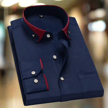Adalbert | Classic Cotton Long Sleeve Shirt