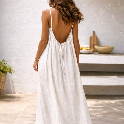 ISLA | Breezy Maxi Dress with Adjustable Waist for a Perfect Custom Fit
