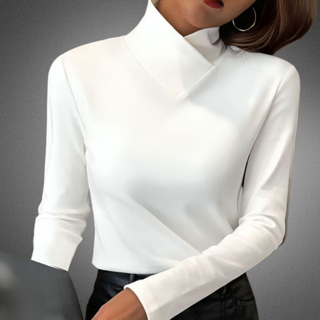 Isabelle | Sculpted Soft High Collar
