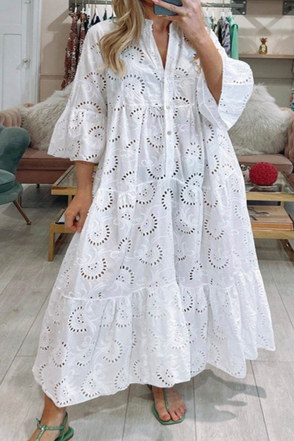 Rita | Long dress with elegant style and everyday comfort for summer and informal occasions