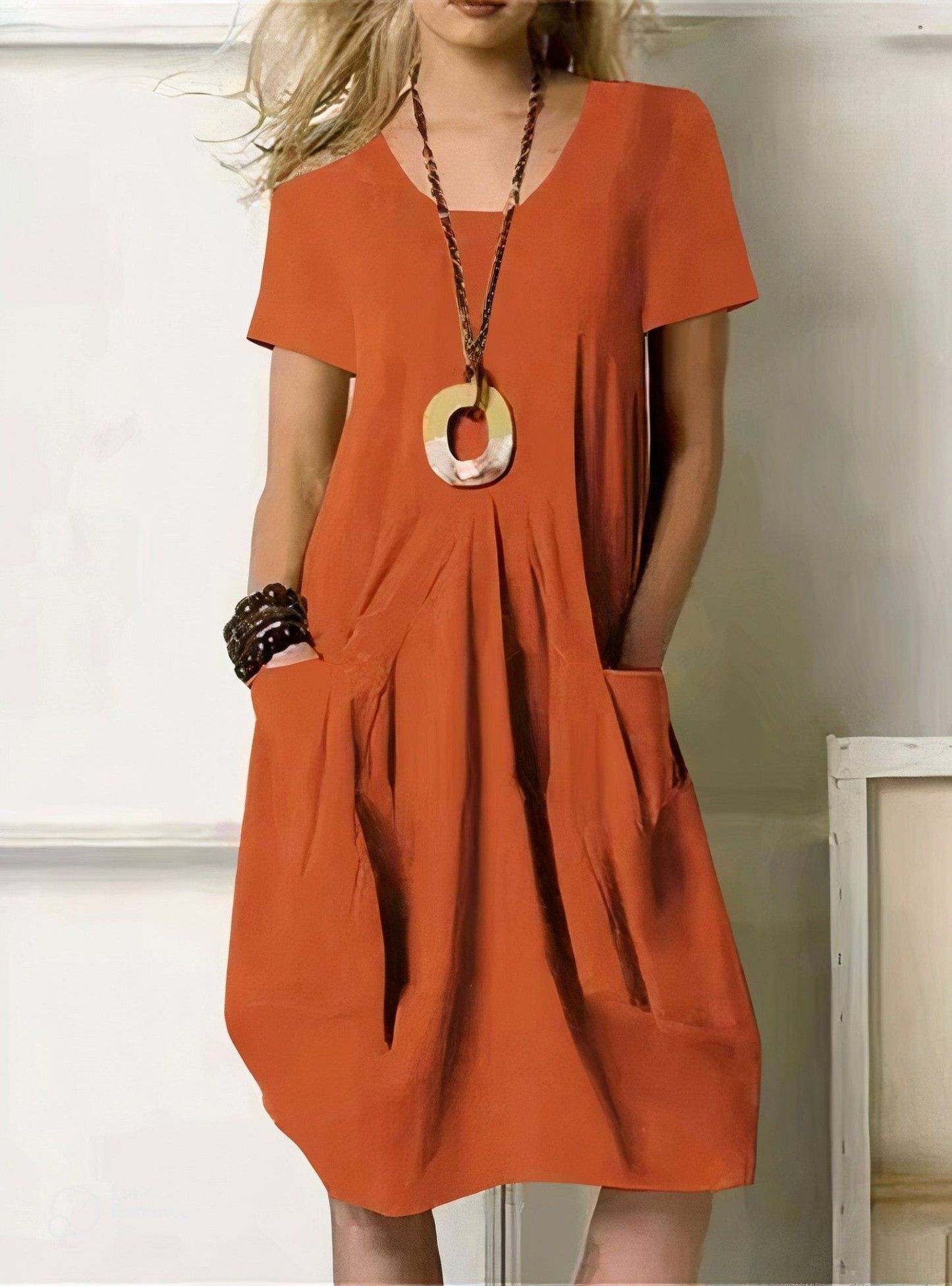 Marisa™ | Fluid Casual Style Dress