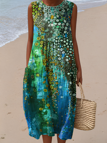 Zara™ Reef Midi Dress