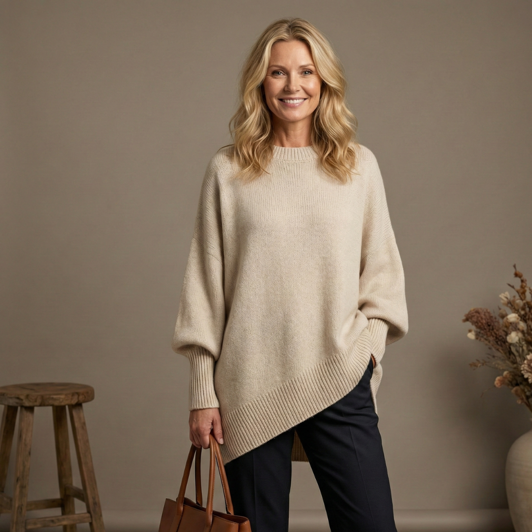 CLAUDIA™ | Elegant Sweater with Comfortable Fit and Timeless Style for Every Day
