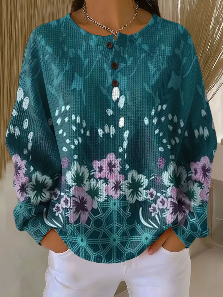 Nora | Sweater with Floral Pattern