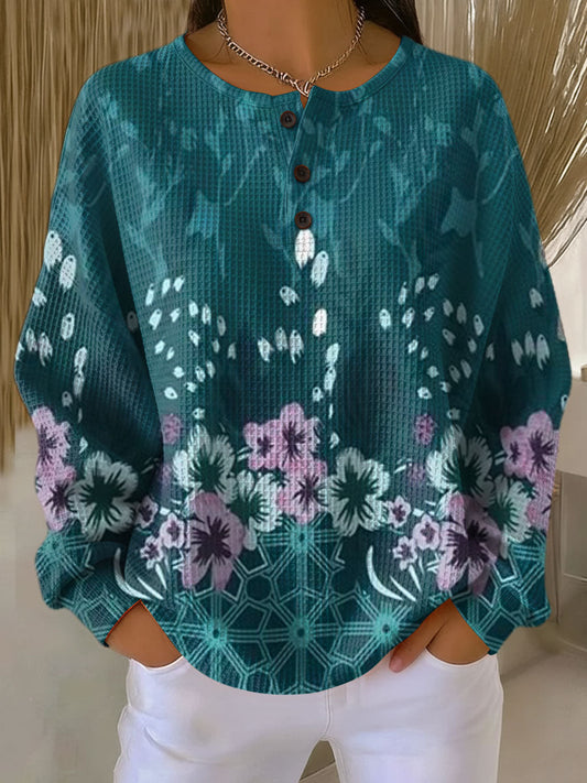 Nora | Sweater with Floral Pattern