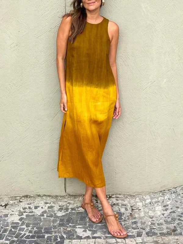 AMALIA | Long Dress with Natural Style and Embracing Comfort for Every Occasion