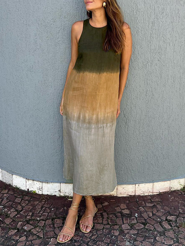 AMALIA | Long Dress with Natural Style and Embracing Comfort for Every Occasion