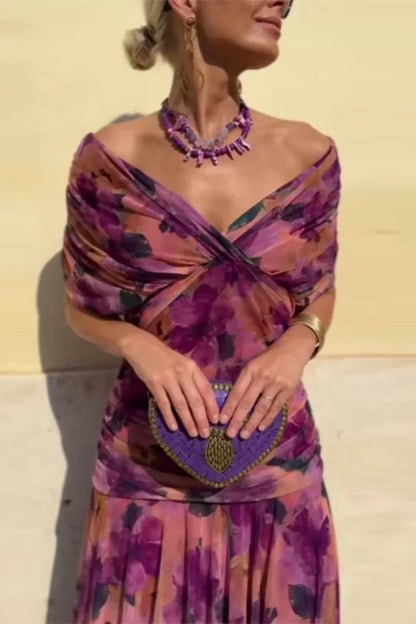 ISABELLA | Elegant Maxi Dress with Flattering Waist and Timeless Class