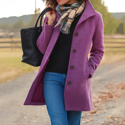 ADRIANA | Elegant Coat with Embracing Warmth and Timeless Style