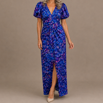 Kate | Elegant Dress with Pleated Sleeves