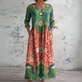 Judith |  Floral Maxi Dress