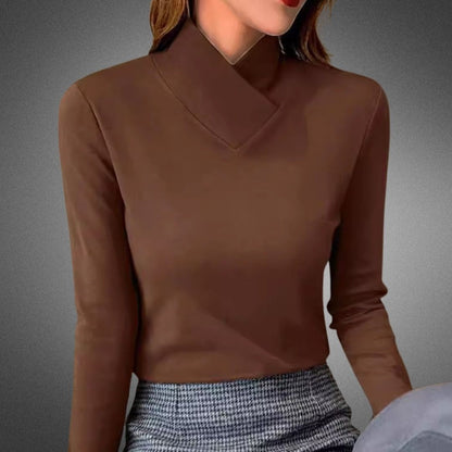 Isabelle | Sculpted Soft High Collar