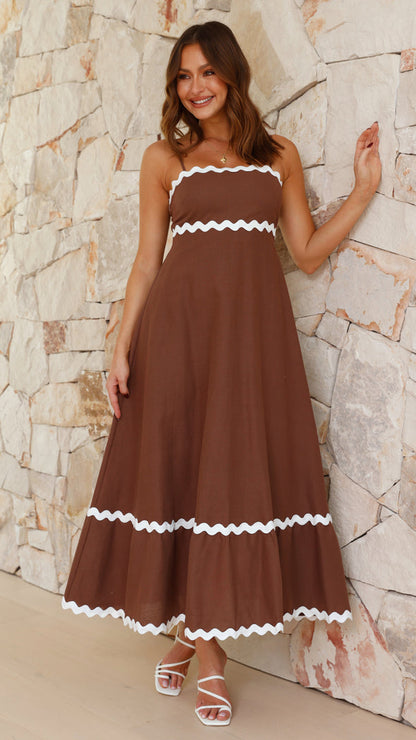 CLARA | LONG DRESS THAT ACCENTS SUMMER FEMININITY