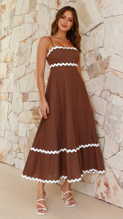CLARA | LONG DRESS THAT ACCENTS SUMMER FEMININITY