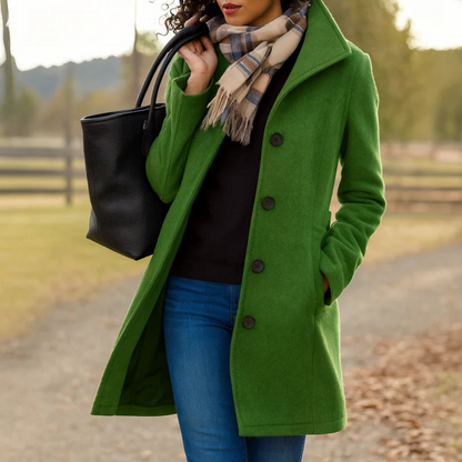ADRIANA | Elegant Coat with Embracing Warmth and Timeless Style