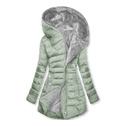 Giulia | Long Winter Coat with Thermal Protection and Elegant Daily Style
